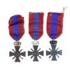 Ελλάδα , πολεμικός σταυρός 1940 , 3 τάξεις Παράσημα - Στρατιωτικά μετάλλια - Τάγματα αριστείας